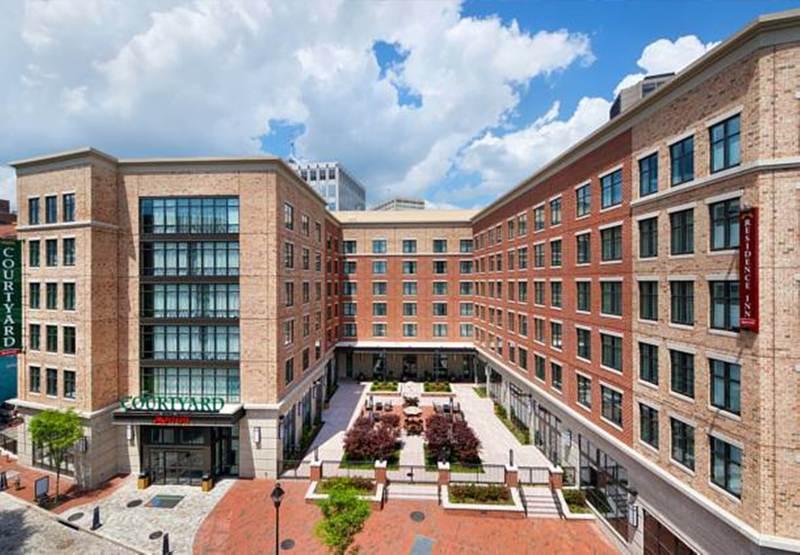 Hotel Courtyard By Marriott Richmond Downtown Esterno foto
